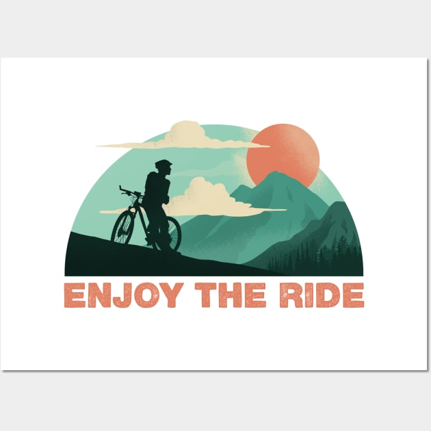 Enjoy The Ride Wall Art by Sachpica